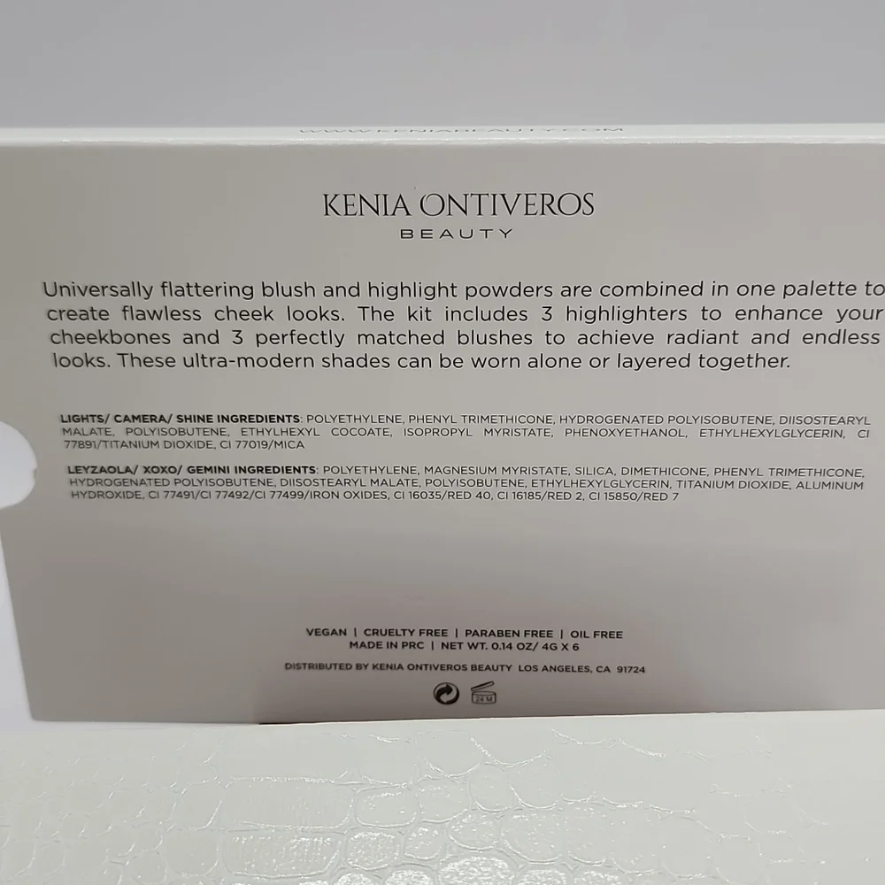Kenia Ontiveros Beauty Blush & Shine Kit